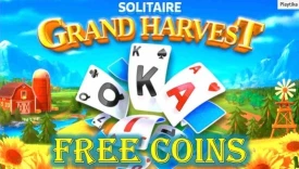 Solitaire Grand Harvest Free Coins and Freebies